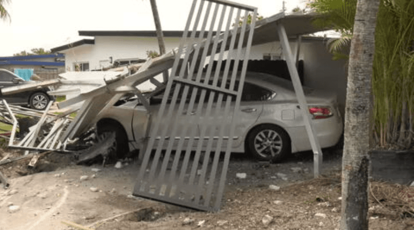MDFR: Car collides into a home in Northwest Miami-Dade, minor injuuries reported