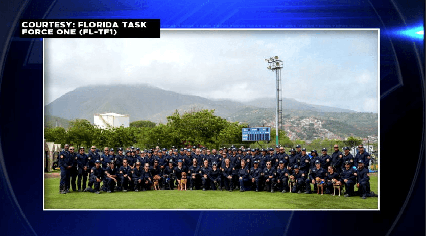 Miami-Dade Fire Rescue Task Force teams return from Venezuela earthquake rescue efforts; relief efforts continue in Doral