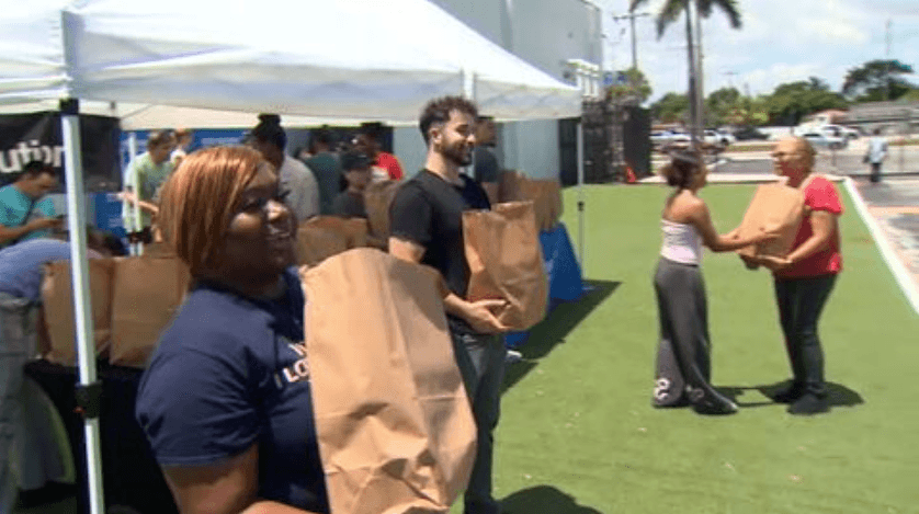 Miami Gardens hosts Good Neighbor Day America bringing free meal kits to families