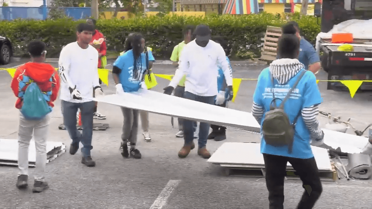 More than 200 teens from Boys and Girls Club of Broward County learn trade skills in North Lauderdale