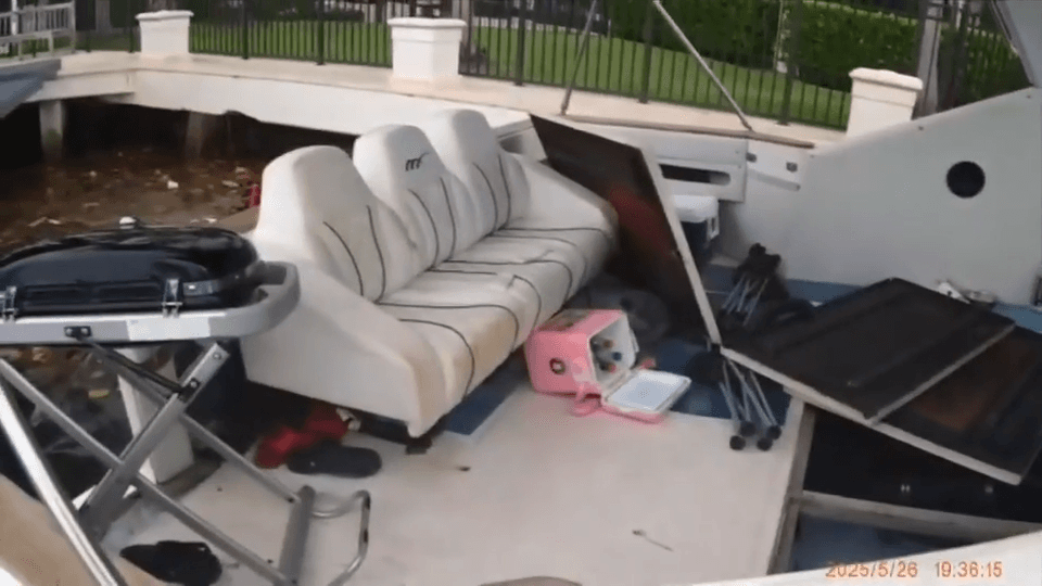 New video captures aftermath of deadly 2025 Memorial Day boat explosion in Fort Lauderdale