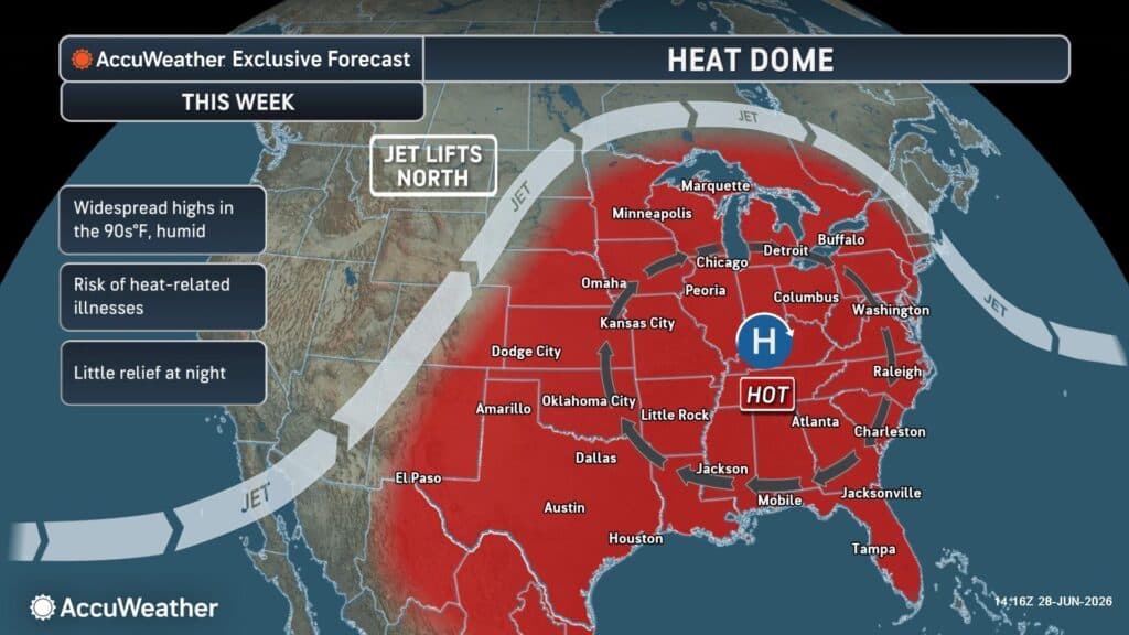 NYC Heat Wave Impacts Intensify, 200 Million Face Extreme Threats During the Day and Night (Video)