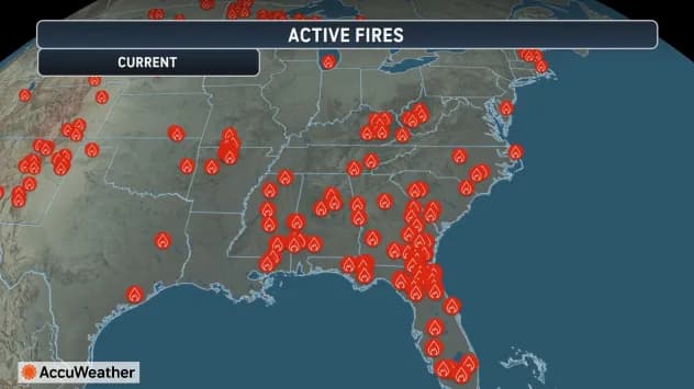 Quenching the South: Essential Rainfall Dampens Wildfire Hazards While Providing Critical Relief to Landscapes Suffering Under Stagnant Drought