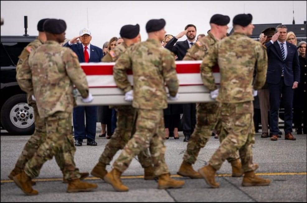 Seventh U.S. Service Member Dies From Injuries Following Drone Attack in Middle East War