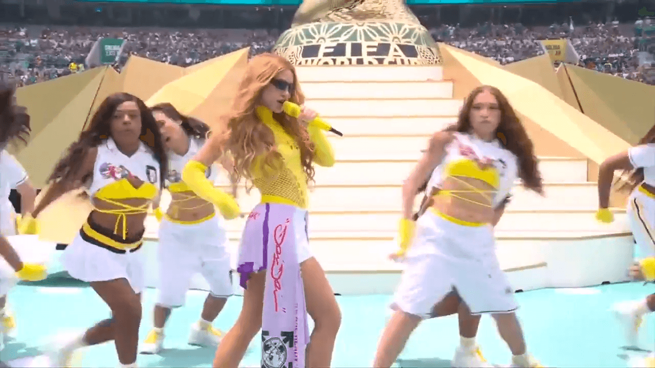 Shakira, Andrea Bocelli and Salma Hayek kick-start the World Cup at opening ceremony in Mexico City