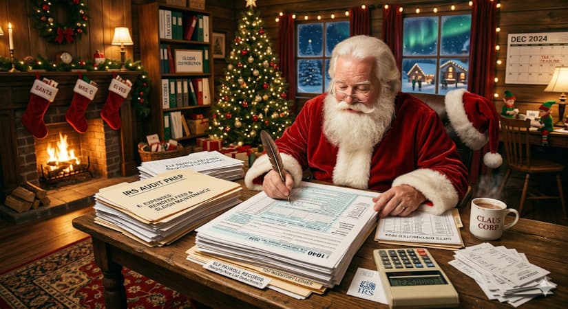 Sleighing the IRS: How Kris Kringle Saved Christmas with Trump’s New Tax Overhaul
