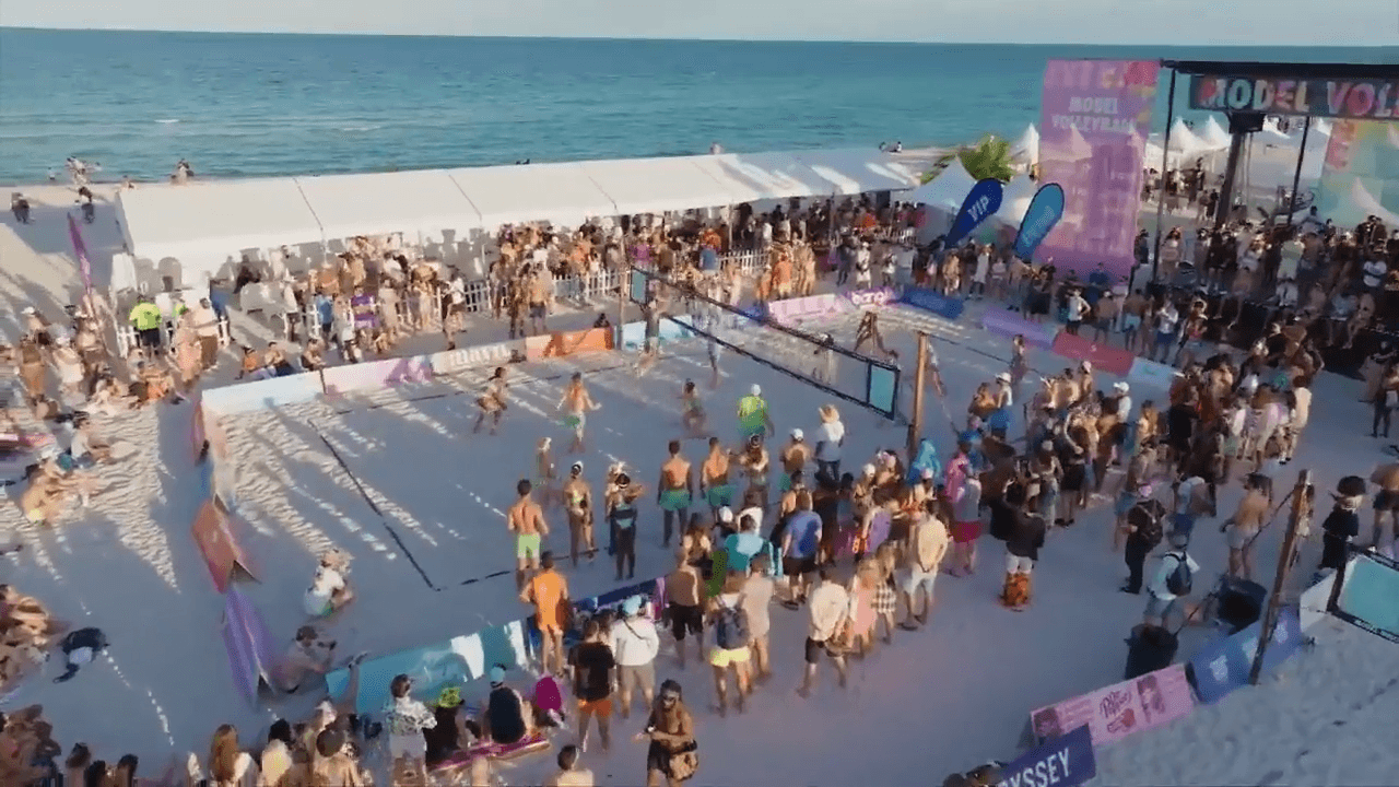 South Florida turns up the heat as Model Volleyball returns for beachside event