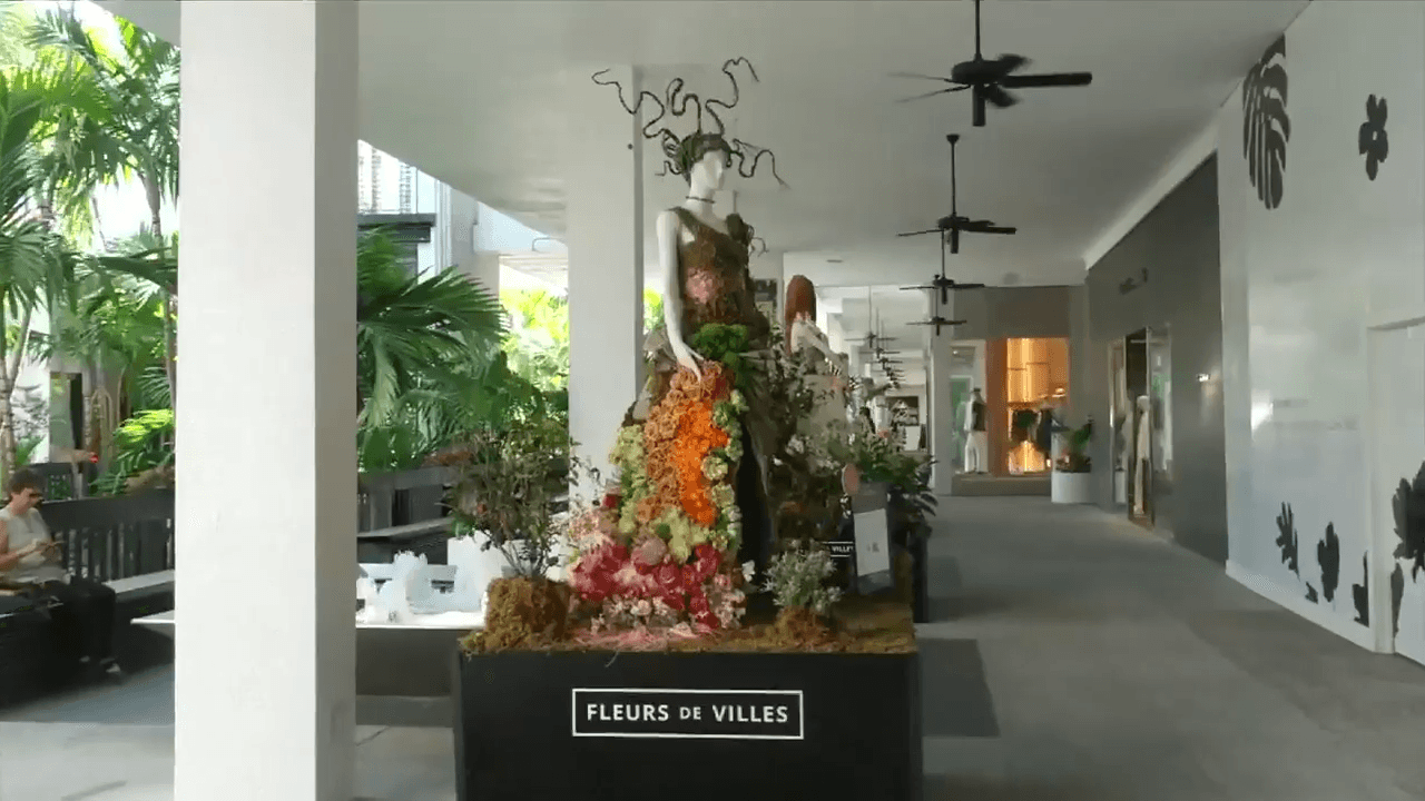 Spring comes early to Bal Harbour Shops with annual Fleurs de Villes event