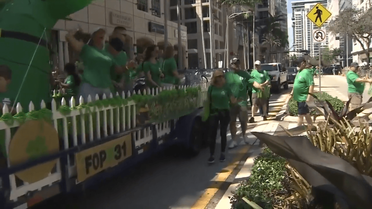 St. Patrick Day parades take place in Fort Lauderdale, Coral Gables, festivities bring food, live music, and fun