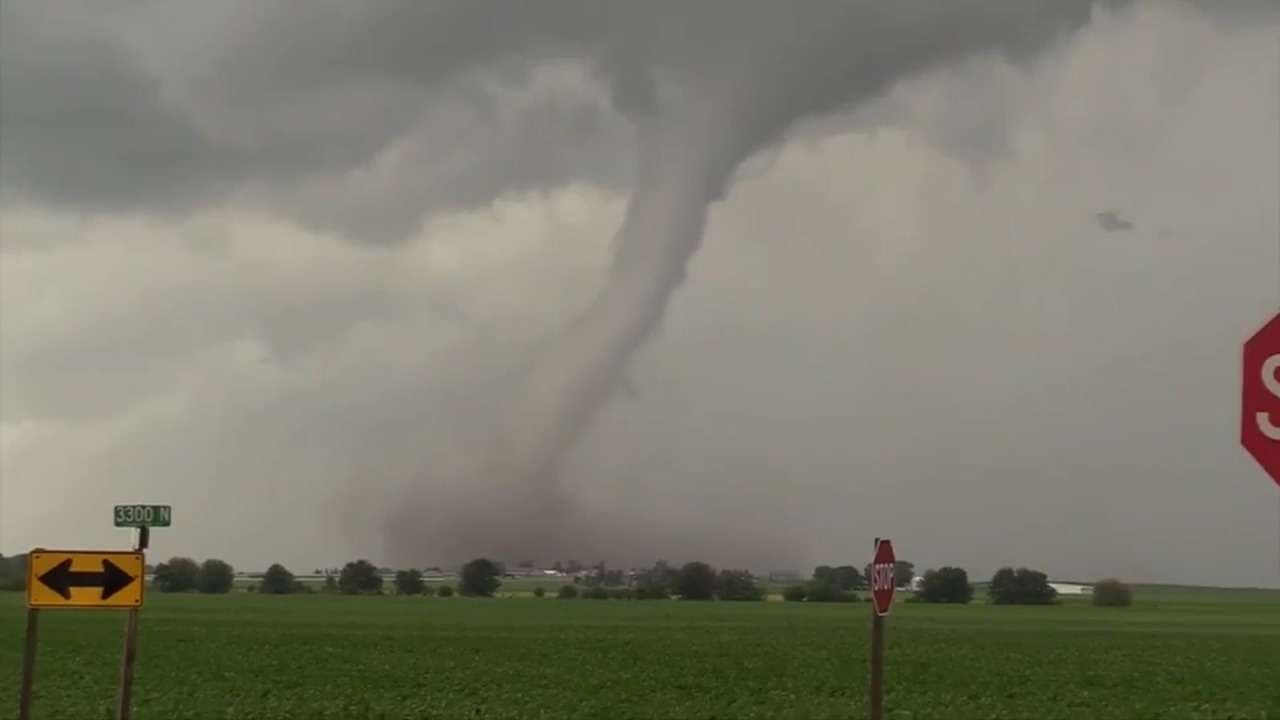 Storm threat shifts into the East after tornadoes, winds kill 3 and level homes in the central US
