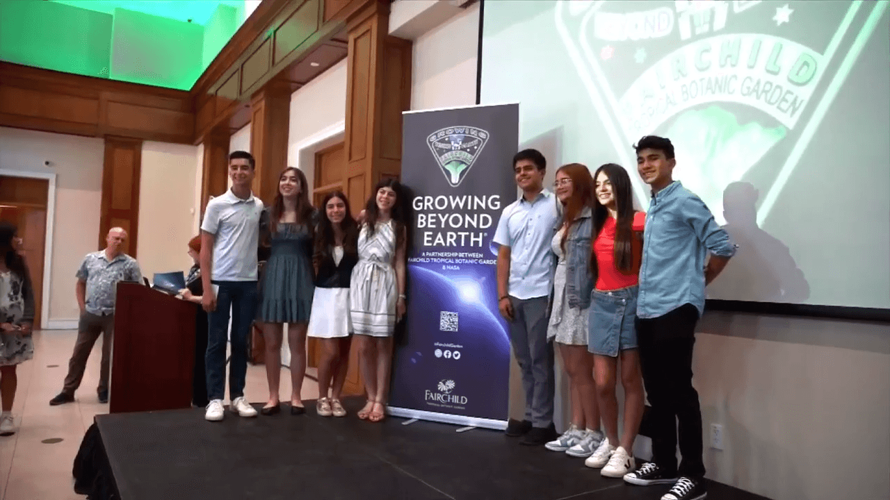 Students share plant research, take part in symposium at Fairchild Tropical Botanic Garden