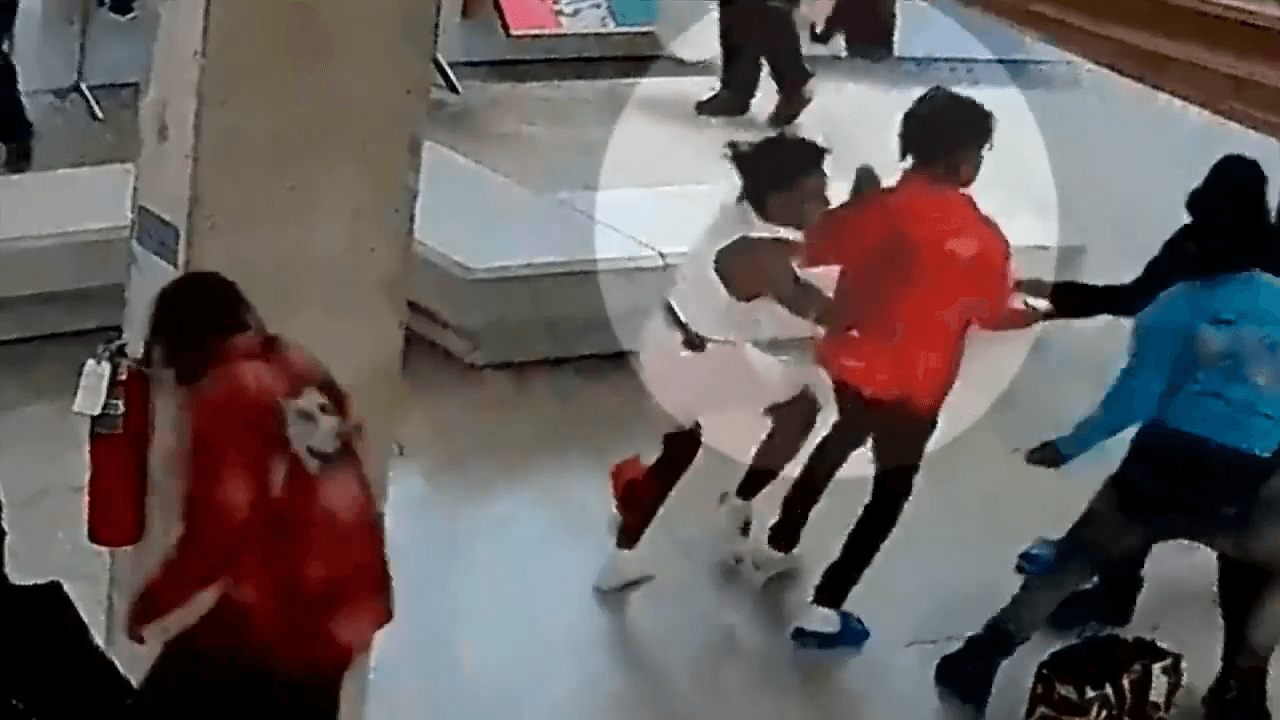 Surveillance video shows Atlanta-based rapper shot inside Miami business following argument; 3 in custody, shooter at large