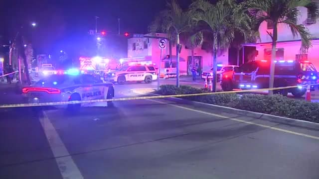Teenage boy hospitalized after shooting at large gathering in Fort Lauderdale