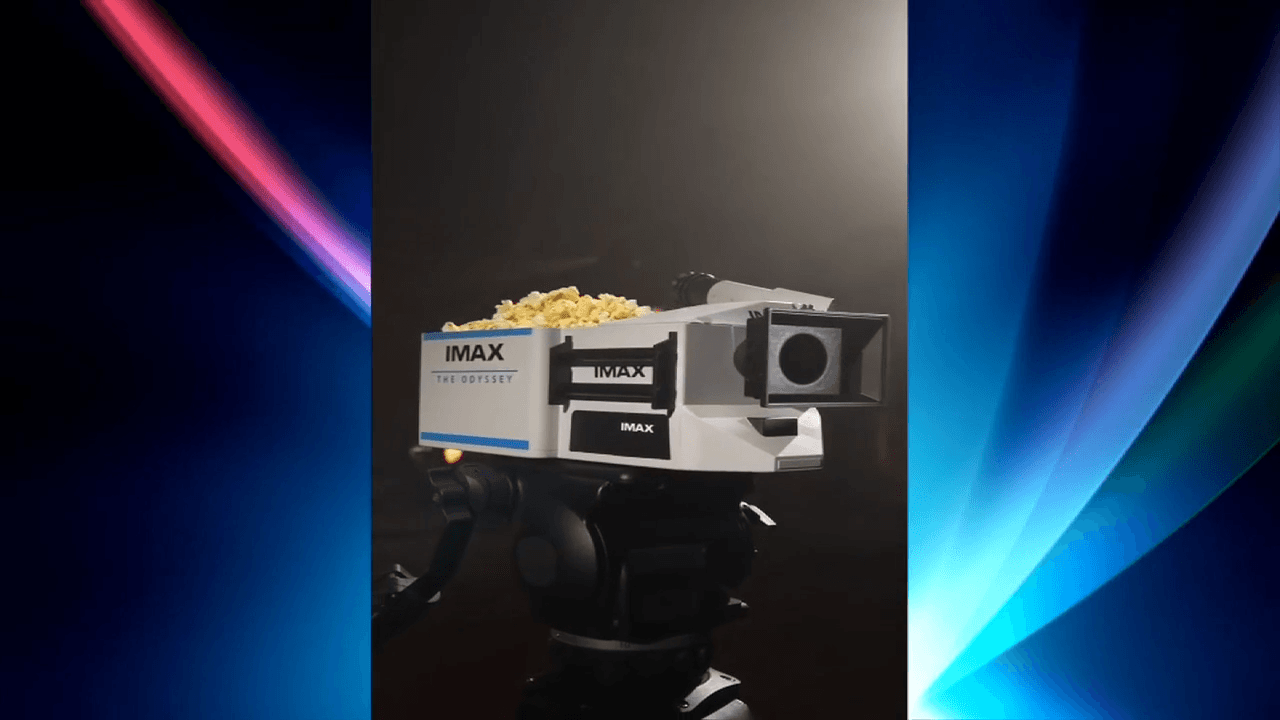 ‘The Odyssey’ IMAX camera popcorn bucket sells out in online frenzy