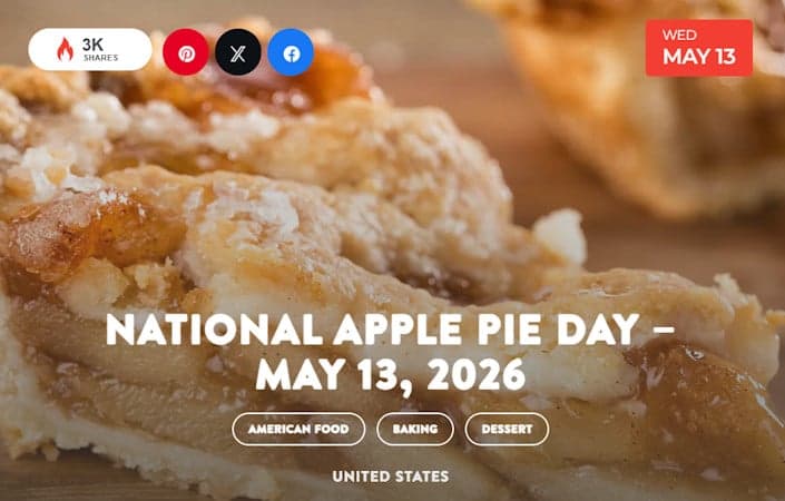 The Phrase ‘American As Apple Pie ‘ Is A Proverbial Expression Cited From The American Revolutionary War.