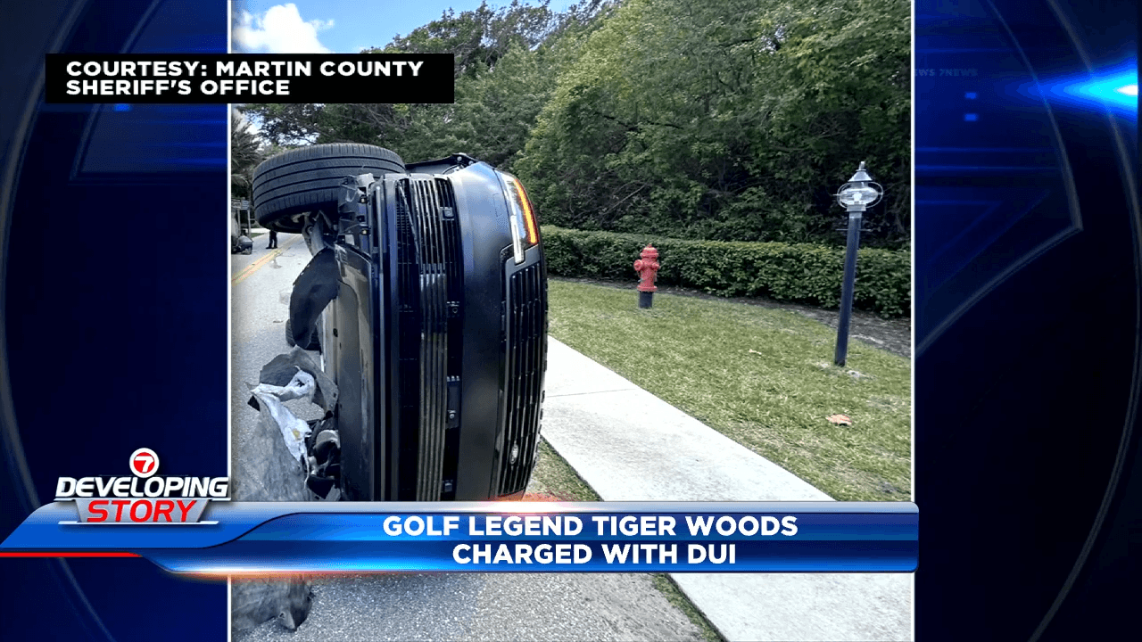 Tiger Woods’ rollover crash is golfer’s fourth high-profile car accident and second DUI arrest