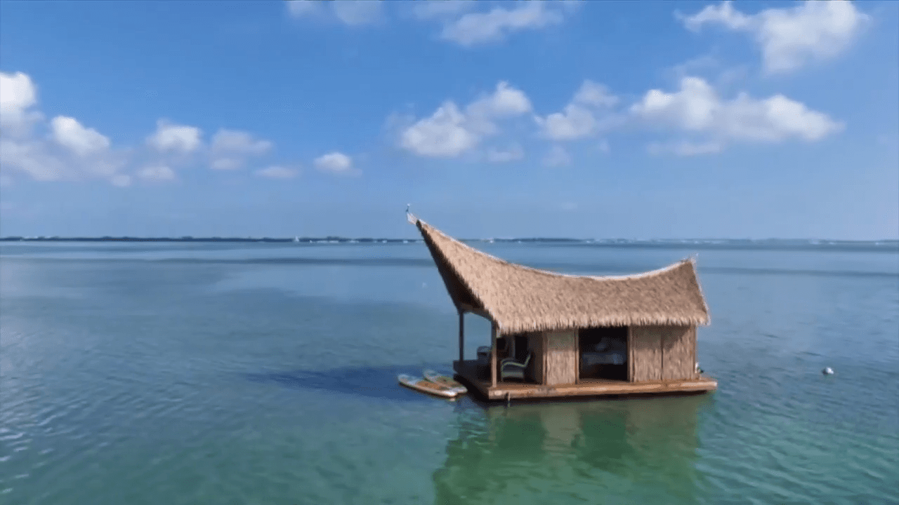 Tiki suites in Key West offers guests a relaxing experience in the middle of the ocean
