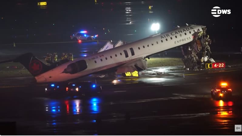 Tragedy at LaGuardia: Two Pilots Killed as Air Canada Jet Collides with Fire Truck (Video)