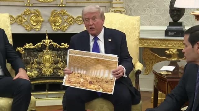 Trump administration asks appeals court to pause order halting White House ballroom construction