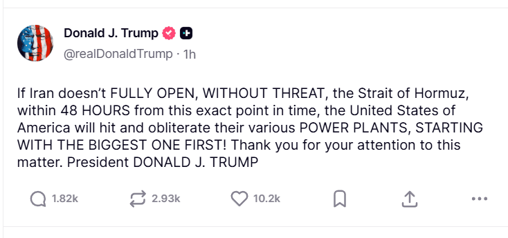 Trump Issues 48-Hour Ultimatum to Iran as Missile Reach Shatters Previous Defense Assumptions Across the Global Indian Ocean (Videos)