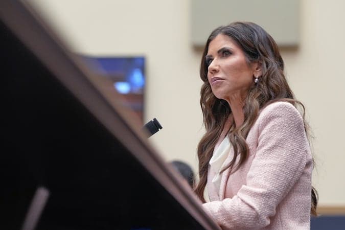 Trump Replaces Embattled DHS Secretary Kristi Noem Following Domestic Fatalities (Video)