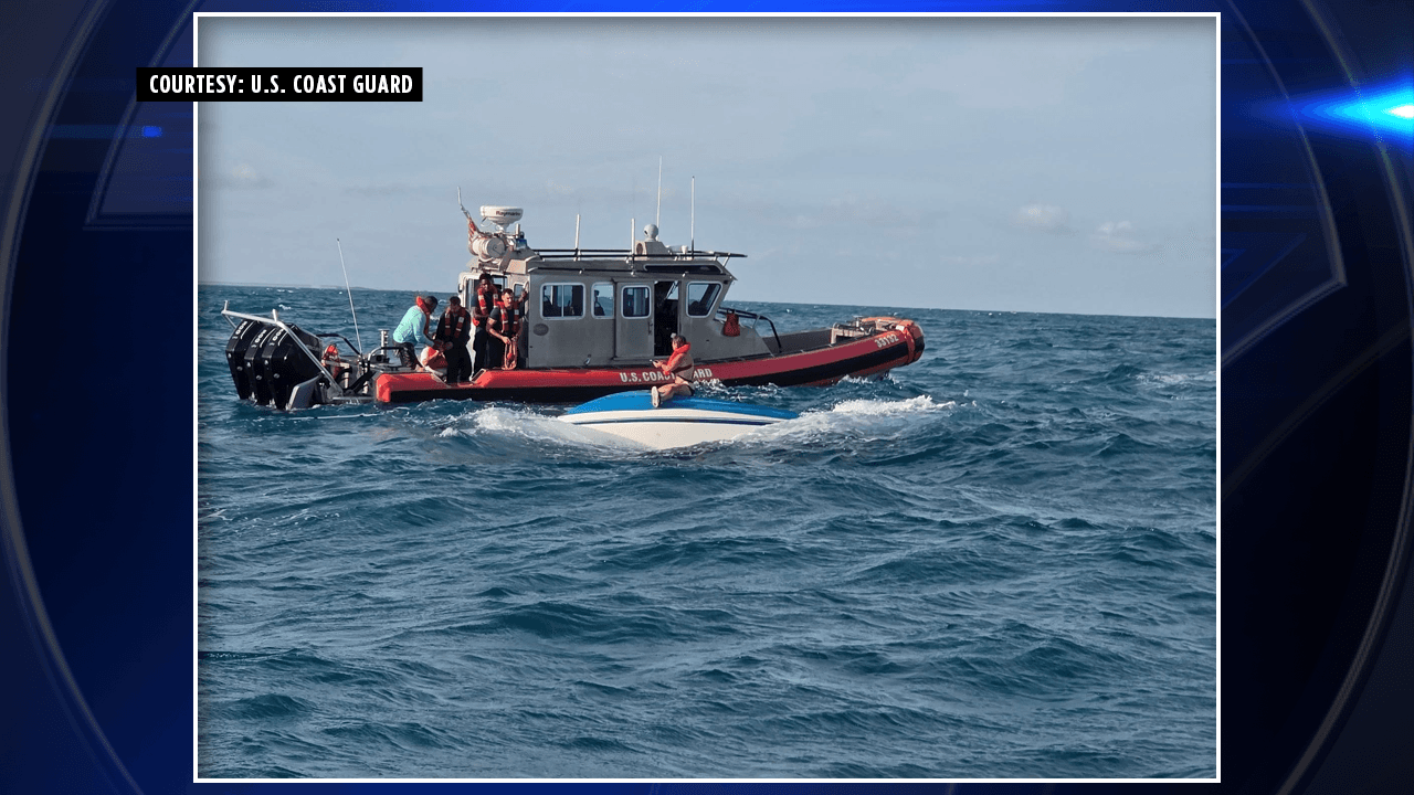 USCG: 3 rescued from capsized vessel off Big Pine Key