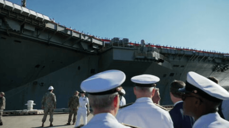 USS Ford returns home after 11-month deployment supporting the Iran war and Maduro’s capture