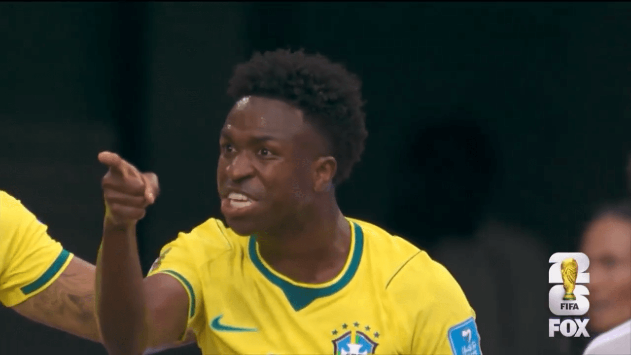 Vinícius Júnior scores 2 goals as Brazil beats Scotland 3-0 to win its World Cup group