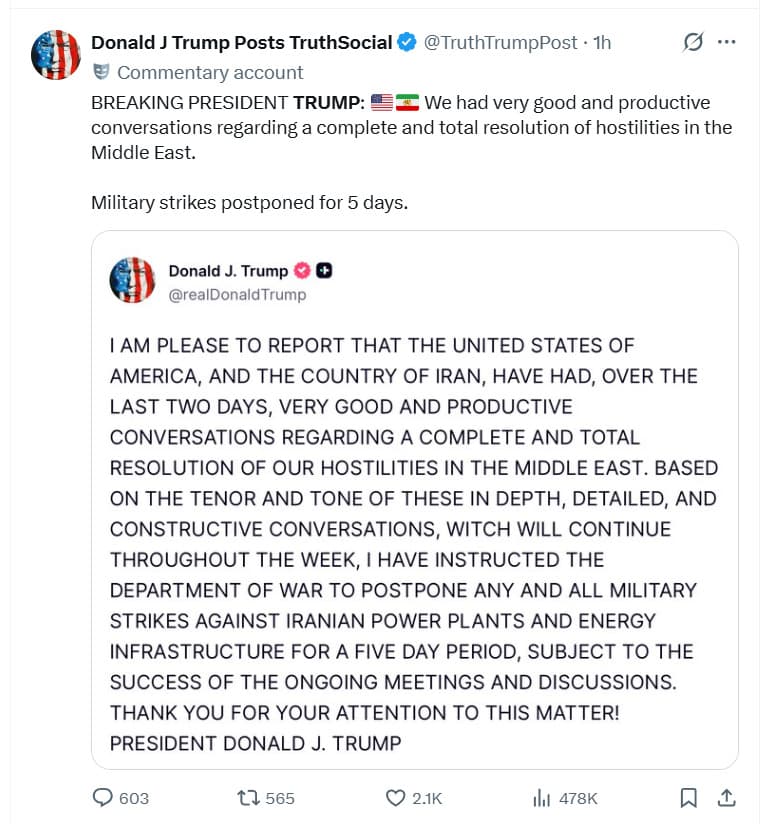 War of Words: Trump Halts Iran Strikes, Tehran Denies Diplomatic Breakthrough (Video)