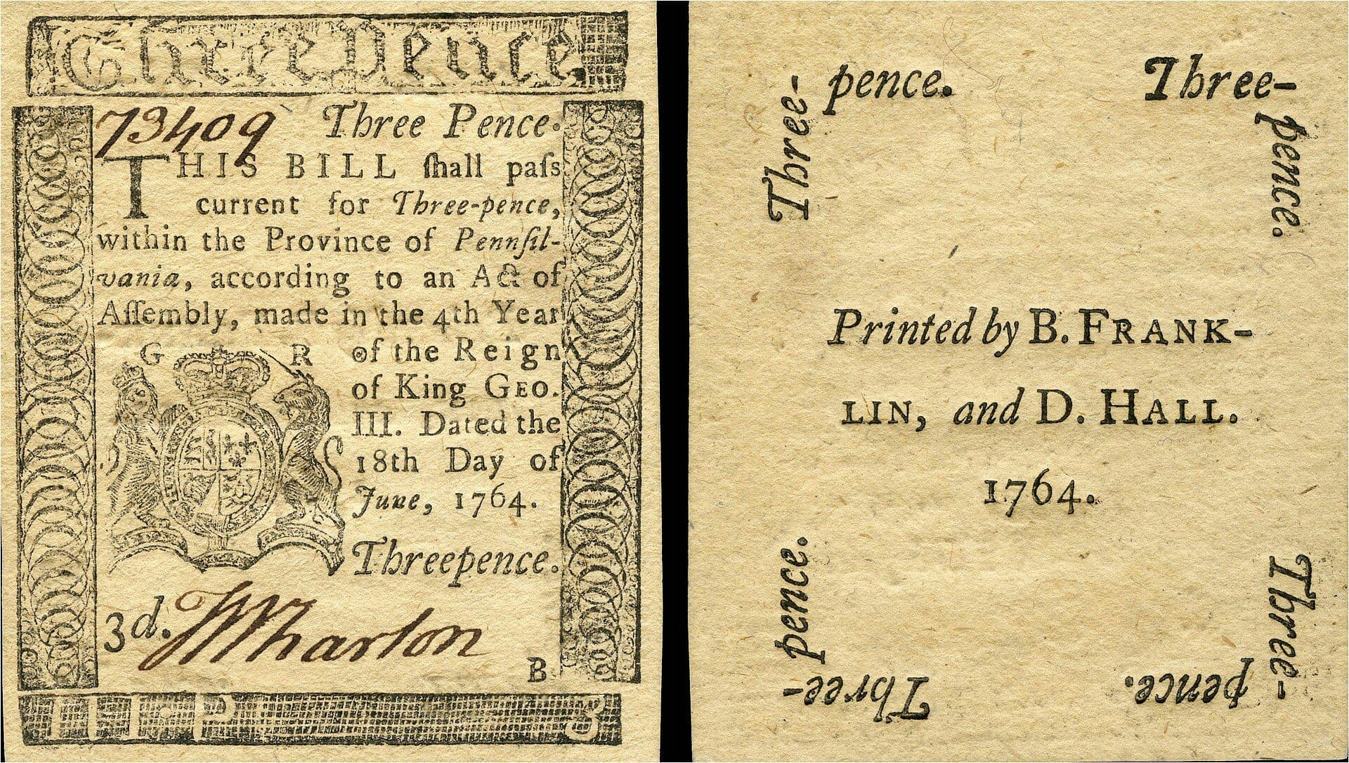 We Analyzed Paper Money Printed By Ben Franklin To Uncover His Anti Counterfeiting Techniques And Materials Innovations (Video)