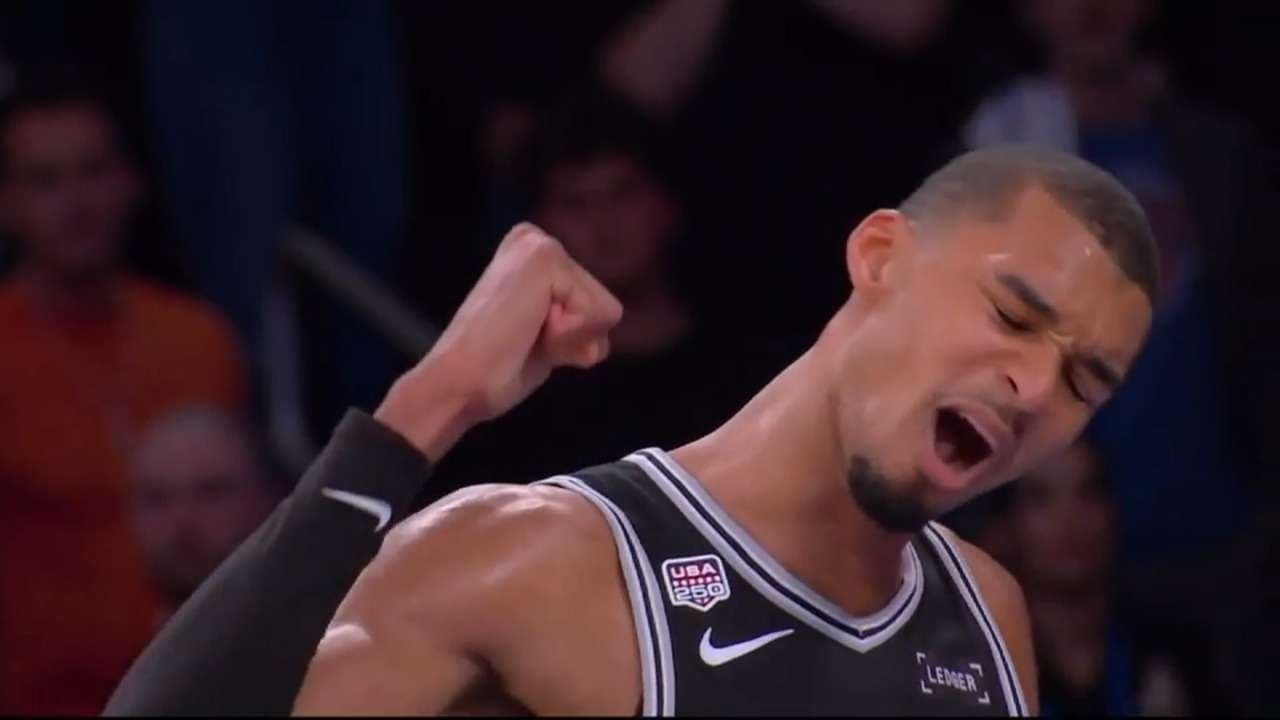 Wemby, Spurs still believers, even while down 3-1 to Knicks in NBA Finals