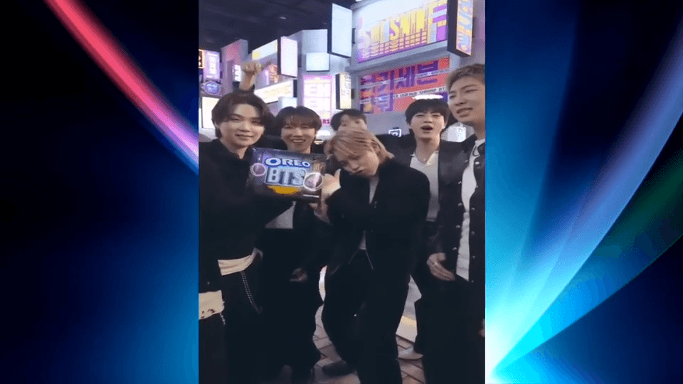What tastes like a Korean pancake and is purple all over? An Oreo inspired by K-pop group BTS