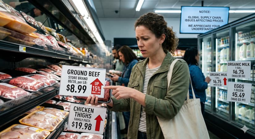 Why Your Grocery Bill Is Still Climbing While The World Watches A Nuclear Standoff