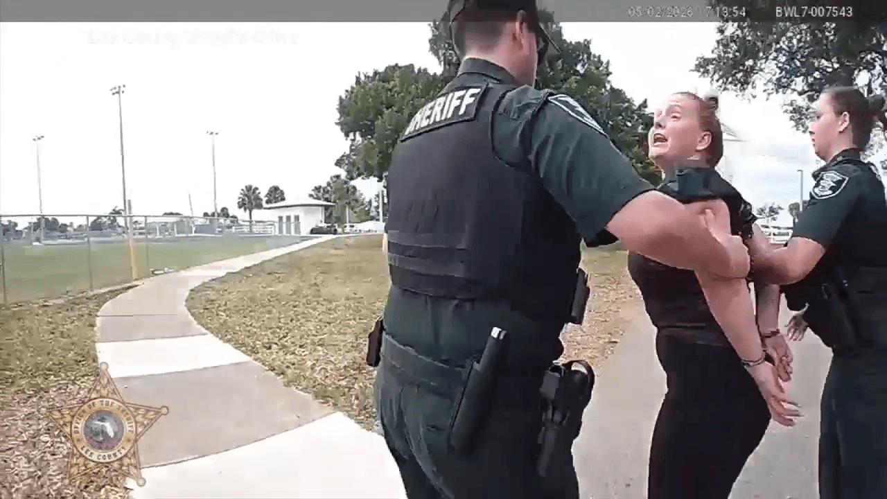 Woman arrested after brawl at a youth football game in Southwest Florida, accused of striking player