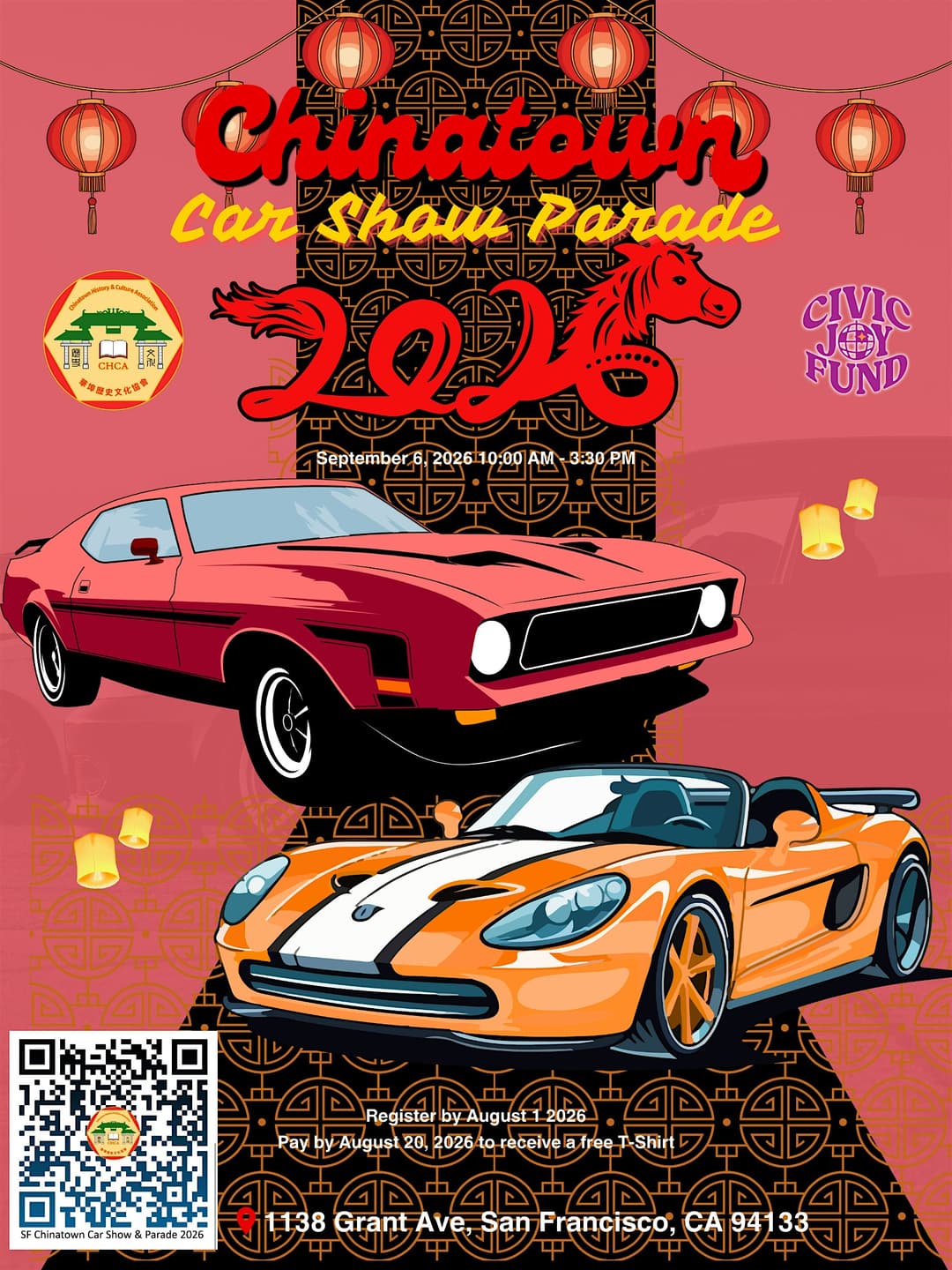 2026 Chinatown Car Show & Car Parade (SF)