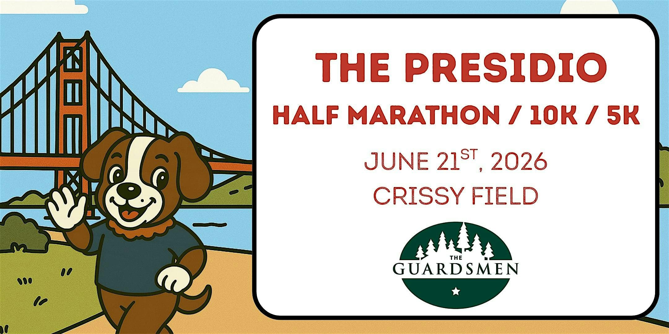 2026 Presidio Half Marathon - San Francisco - Half Marathon, 10K, 5K