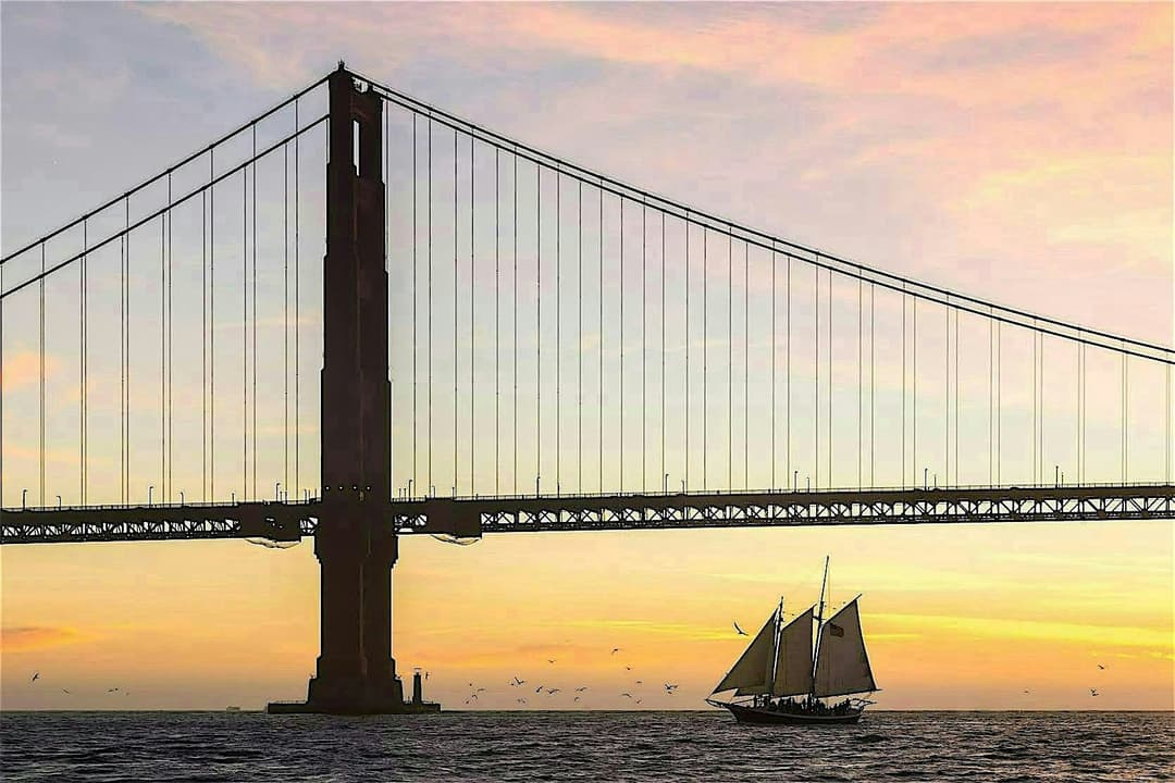 Friday Sunset Sail - Labor Day Weekend on San Francisco Bay 2026
