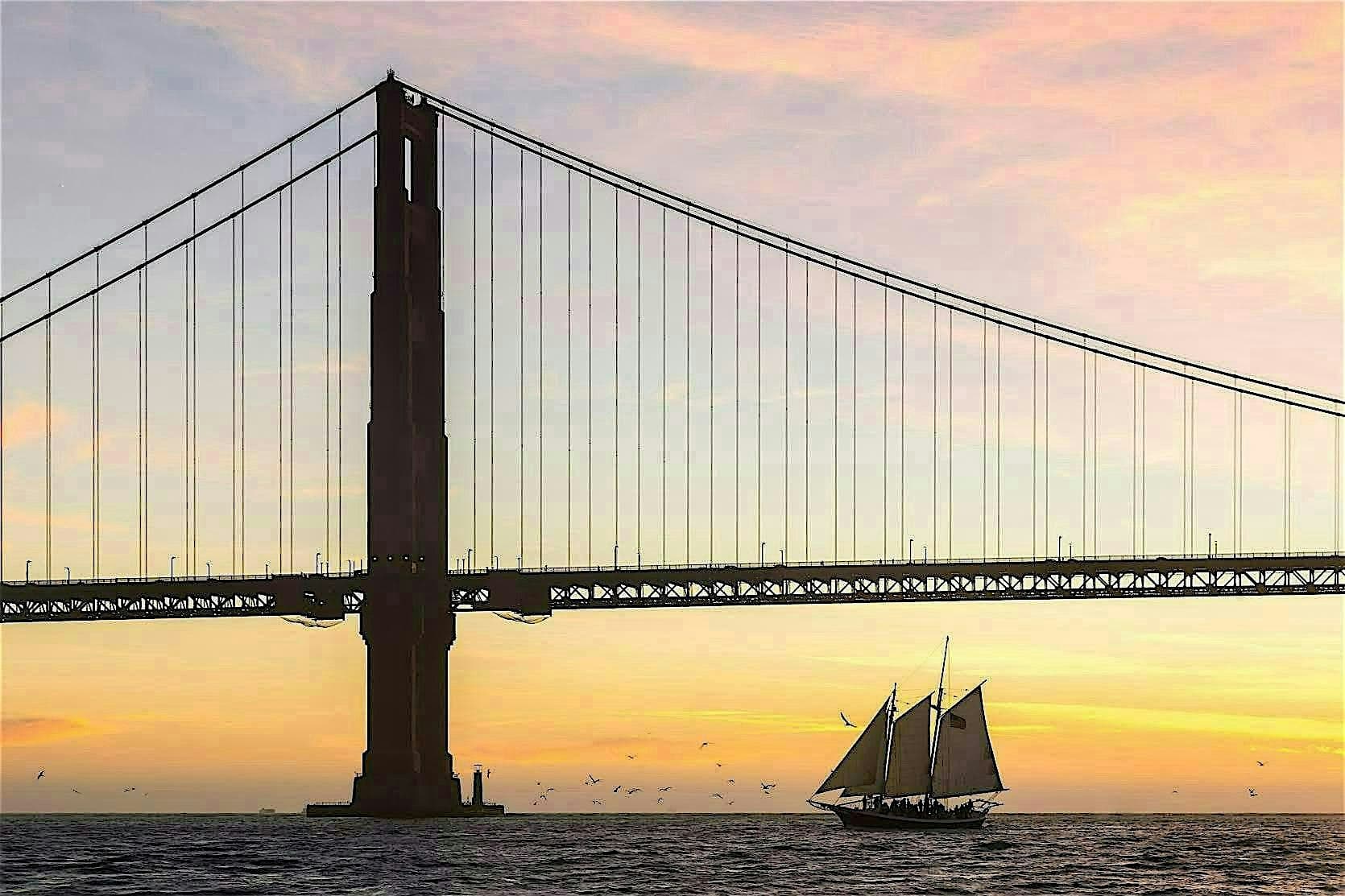 Friday Sunset Sail - Labor Day Weekend on San Francisco Bay 2026